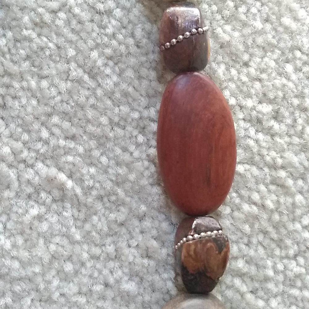 Chico's Womans Necklace Wooden - Picture 7 of 8